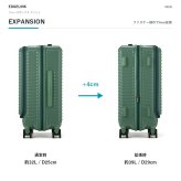 EDGELINK クルーズボックス グリント スーツケース 32-39L キャリーケース 大容量 出張 旅行 使いやすい レディース メンズ ギフト プレゼント ブラック 09145