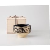 黒織部茶碗 陶器 美濃焼 やきものの里から、暮らしを贈ります。　ギフト 食器 セット テーブルウェア