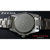 ジーダ ZEEDA テスラコード マーク2 TESLA-CODE MARK-II PIANO BLACK 腕時計 メンズ 自動巻き ZD-TC2-BLK