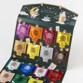 クリスマスギフト 秋冬ギフト お歳暮 お配りギフト 誕生日 アドベントカレンダー 「24days紅茶アソート」（猫）