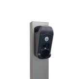 EV充電ケーブルスタンド EVケーブル収納ポール 充電ケーブル収納 屋外 防水 日本製 盗難防止 省スペース 簡単設置
