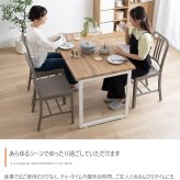 ダイニングテーブル テーブル デスク 学習机 食卓 黒脚 ロの字型 奥行70 テーブル単体 コの字 スクエア脚 コンパクト 一人暮らし 幅110 リビング キッチン カフェ PC パソコン リモート テレワーク 在宅 新生活