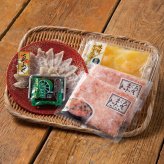海ノ幸 3種詰合せ(ふぐ刺身付き) (6395-35) [お中元][お歳暮] ※送料無料(北海道・沖縄・離島への配送不可)