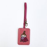 ムーミン リトルミイ サガラ刺?パスケース (ピンク) 定期入れ MOOMIN