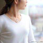 ハワイアンジュエリー ネックレス シルバー ネックレス 刻印 無料 誕生石入れ可 ラウンド クローバー 十字 シンプル シルバー925 ギフトラッピング可能 チェーン 長さ選べる メンズ レディース プレゼント ハロウィン 【品番：CG-SP3019】