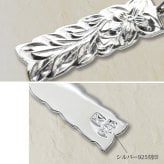 ハワイアンジュエリー シルバー ペアペンダントトップ 2個セット 刻印 無料 誕生石入れ可 マイレリーフ Mサイズ シルバー925 ネックレス チェーン別売 ペンダントヘッド カップル 夫婦 プレゼント ハロウィン 【品番：SP10809P】