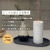 アロマディフューザー Stadler Form Lucy ルーシー 炎エフェクト キャンドル風 超音波式 充電式 コードレス LEDライト 調光 卓上 静音 コンパクト おしゃれ 北欧 間接照明 火を使わない リラックス 癒し 香り 寝室 リビング 誕生日 プレゼント ギフト スタドラーフォーム