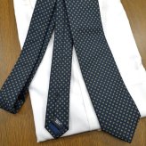 ミチコロンドン ネクタイ  MICHICO LONDON ML31 ネイビー/モスグリーン ブランド ネクタイ 幅7.5cm シルク  日本製 イタリア製生地 ネクタイブランド・ブランドギフト バースデー/誕生日/お祝い クリスマス/バレンタイン/成人祝い 父の日/入社祝い/就職祝い