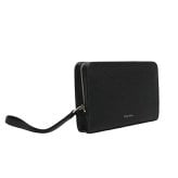 カルバンクライン CALVIN KLEIN FOIL EMBOSS POUCH WITH HANDLE クラッチバッグ lv04d1153g-ub1 メンズ BLACK