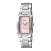 箱なし カシオ 腕時計 レディース ピンク シルバー アナログ スクエア 小さめ 軽量 メタル シンプル クラシック CASIO 海外モデル 逆輸入 女性 プレゼント ギフト 成人 卒業 入学