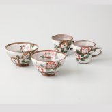 仲ふくコーヒー碗付睦セット 陶器 美濃焼 やきものの里から、暮らしを贈ります。　ギフト 食器 セット テーブルウェア
