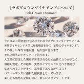 ラボグロウンダイヤモンドネックレス 一粒ダイヤモンド Lab Grown Diamond 0.20ct Stainless316素材【送料無料】【レディース,激安,特価,通販】