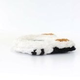 ミラー 手鏡 タフティングミラー 猫 コンパクトミラー ふわふわ もこもこ アニマル かわいい ねこ ネコ キャット 可愛い おしゃれ 鏡 アジアン雑貨 持ち運び ミケ ハチワレ 肉球 CAT 猫グッズ 15cm 贈り物 プレゼント ギフト もこもこ