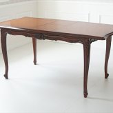 ダイニング家具 アンティーク家具調 ダイニングテーブル 伸長式 リプロダクション オーク ドローリーフテーブル アンティーク家具 折りたたみ 英国スタイル 食卓テーブル
