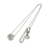 スワロフスキー swarovski ネックレス Una ラウンドカット 5286137 ウナ ペンダント アクセサリー レディース シルバー+ホワイト 海外正規品