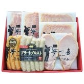 大阪 「夢一喜」 熟成ハム・ウインナー詰合せ (1980052) [お中元][お歳暮] ※送料無料(北海道・沖縄・離島への配送不可)