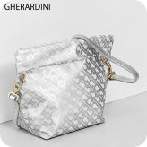 ゲラルディーニ ショルダーバッグ レディース ブランド GHERARDINI Italy GH0310 LUNAR シルバー