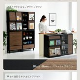 収納家具 ラック キャビネット 幅60 木製 リビング収納 北欧 サイドボード オープン 奥行き 30 薄型 リビングチェスト