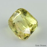 非加熱 イエローサファイア 1.00ct ルース 宝石 裸石 サファイア 黄 緑  イエロー グリーン ノーヒート ジュエリー オリジナル 制作 コレクション 誕生石 9月 記念 お守り 誕生日