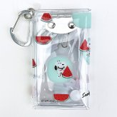 スヌーピー クリアキーケース すいか SNOOPY