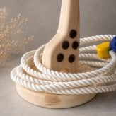 国産ヒノキのキリンの輪投げ｜木製知育玩具・輪投げのおもちゃ｜子ども向け木のおもちゃ｜誕生日・クリスマスプレゼント