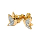 スワロフスキー swarovski ピアス Idyllia Lilia 5736070 イディリア リリア スタッドピアス アクセサリー レディース ゴールド+ホワイト 海外正規品
