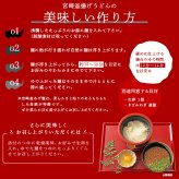 宮崎名物 釜あげうどん 6食分 つゆ 薬味付き うどん 生麺 つゆ付き 麺 郷土料理 宮崎 ポスト投函便
