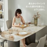 光沢セラミック天板ダイニングテーブル 160cm 新生活