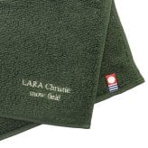 ハンカチタオル 今治 snow field 今治タオル ハンドタオル 高級 25cm x 25cm 定番 ララクリスティー LARA Christie