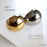 ステンレス ぷっくり ワイドリング 2カラー 18KGP ゴールド gold シルバー 太幅 大ぶり レディース 女性 指輪 金属アレルギー対応