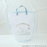サンリオ シナモロール メッシュバスケット ランドリーバッグ おもちゃ箱 収納 ボックス キャラクター グッズ シナモン かわいい おしゃれ ランドリーバスケット 折りたたみ メッシュ ゾーウィー 7162 ギフト サンリオ正規ライセンス品