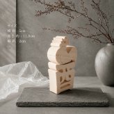 国産ヒノキ 干支の組み木｜酉（トリ）の木製飾り｜無塗装｜お正月のインテリア・贈り物