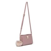 【無料ラッピング】 ピンキーダイアン PinkyDianne ショルダーバッグ カラーボール ショルダー ファー チャーム つき レディース ブランド 正規品 新品 ギフト プレゼント 人気 おすすめ 誕生日 記念日 クリスマス 送料無料 pdb522703