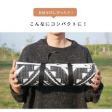 日本製 洗える レジャー シート アウトドア お手入れ 持ち運び 便利 簡単 楽 PP ポリプロピレン エスニック カラフル 約87×140cm
