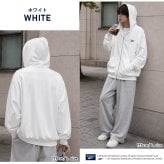 Reebok リーボック ジップパーカー メンズ レディース rm-6105 スウェットパーカー フルジップ 長袖 フーディー 裏起毛 暖かい ロゴ 刺繍 ビッグシルエット オーバーサイズ 羽織り スポーティ カジュアル M L LL 2026FW Karlas 別注
