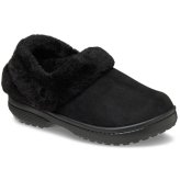 クロックス サンダル レディース アンファーゲッタブル ヴィーガン スエード クロッグ ボア ファー モコモコ 冬用 crocs 212106