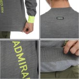 アドミラル ゴルフ メンズ ラインロゴ モックネックセーター ADMIRAL GOLF ADMA466 秋冬モデル お誕生日祝い お祝い 記念品 お父さん 父の日 彼氏 男性 30代 40代 50代 60代  還暦祝い 敬老の日 人気プレゼント プレゼント