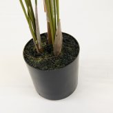 観葉植物 造花 アレカヤシ BROWN 全高約70cm 卓上・小型 フェイクグリーン 本物そっくり おしゃれ インテリア 人工観葉植物 アーティフィシャルグリーン オフィス 店舗 ホテル 開店祝い 室内 ミニ アレカパーム ヤシの木 フェイク