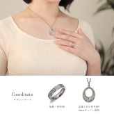 金属アレルギー対応 ネックレス ハワイアンジュエリー 刻印 無料 誕生石 純チタン オーバル プレート Lサイズ チェーン付 ステンレスより軽く肌に優しい メンズ レディース プレゼント 【品番：CG-TIP309】