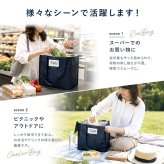 保冷バッグ 折りたたみ 通販 折りたたみ保冷バッグ 保冷ケース おりたたみ クーラーバッグ 保冷バック コンパクト 軽い 軽量 折り畳み 自立 生活雑貨 シンプル ポケット付き TOINIs MARKET トイニーズマーケット 便利