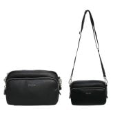 カルバンクライン CALVIN KLEIN ショルダーバッグ RAISED CAMERA BAG lv04d3159g-ub1 ブラック BLACK