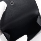 ボッテガヴェネタ BOTTEGA VENETA 三つ折り財布 イントレチャート メンズ レディース ブラック 黒 グレー 小銭入れ付き ミニ財布 ラムレザー 本革 カード入れ6つ 515385 V3UN2 1295 コンパクト