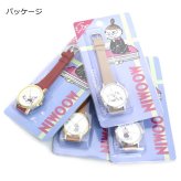 腕時計 ムーミン 電池寿命4年 カジュアルウォッチ MOC005 定形外 送料無料 時計 ウォッチ フィールドワーク 電池 長持ち レディース リトルミィ スナフキン 革ベルト