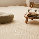 【同色9枚セット】 ファブリック置き畳 ボーナ 約82×82×2.5cm 9枚入 へリンボーン柄 カットできる 縁なし へりなし畳 フロア畳 ユニット畳 カラフル 可愛い 滑り止め付き