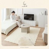 夏ラグ 夏用カーペット ラグ 洗える 夏用 ラグマット Neochill ネオチル キルトラグ かわいい 90×140 絨毯 カーペット 長方形 四角 無地 タオル地 パイル地 通年 洗濯可 滑り止め 1畳 1.5畳 小さめ ソファカバー マルチカバー