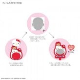 サンリオ クロミ フレームマルチリングプラス スマホリング 落下防止 挟むだけ スマホケース ストラップホルダー おしゃれ キャラクターグッズ KU サンリオ正規ライセンス品
