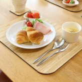 【kirisai】kirisai 桐の撥水ランチョンマット ナチュラル・ブラウン