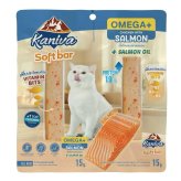 Kaniva カニワ ソフトバー 猫用おやつ サーモン 15g×2Pcs×4個