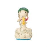 スヌーピー&ウッドストック 雪かき 12cm クリスマス | ジムショア ピーナッツ グッズ フィギュア 人形 置物 彫刻 Jim Shore 正規輸入品