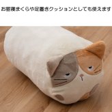 クッション ボルスタークッション 40×20cm 動物 アニマル ぬいぐるみ 枕 足置き 背当て 腰当て 昼寝 まくら ミケネコ フクロウ リス かわいい おしゃれ インテリア 癒し グッズ 子供部屋 リビング